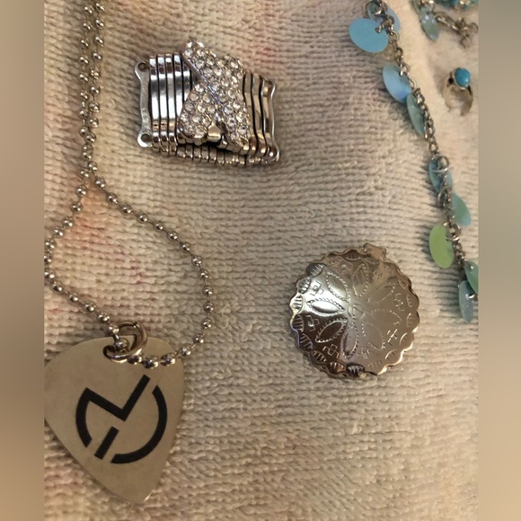 Boho Silver and Turquoise Jewelry Bundle - Picture 2 of 4